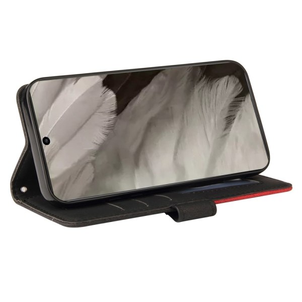 Til Google Pixel 8 KT-serie-1 dobbeltfarve etui Black