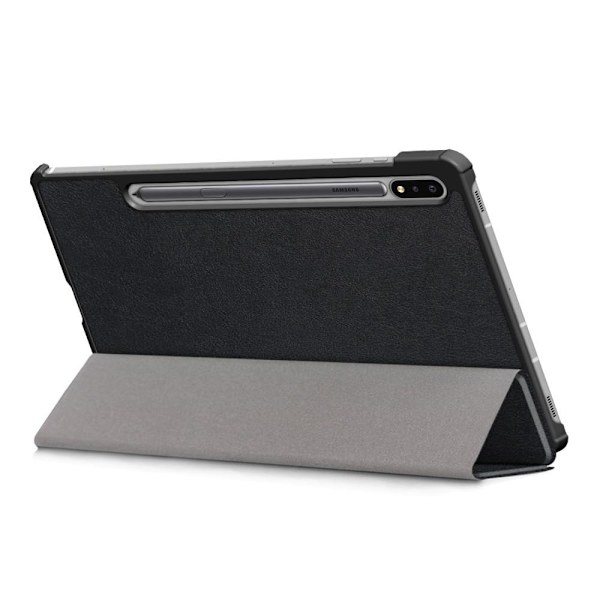 Trifoldet stativ Smart Taske til Samsung Galaxy Tab S7 Black