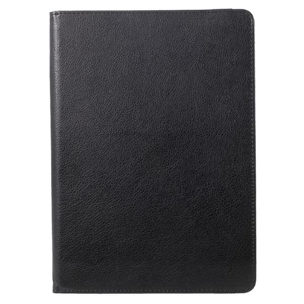 iPad Air 10.5 (2019)/Pro 10.5 (2017) 360 - roterende etui Litchi Grain - Sort Black