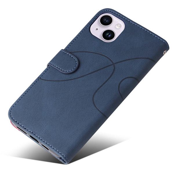 KT Plånboksfodral till iPhone 15 Plus - Blå Blå