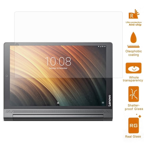 Härdat Glas till Lenovo Yoga Tab 3 Plus 10.1" Transparent