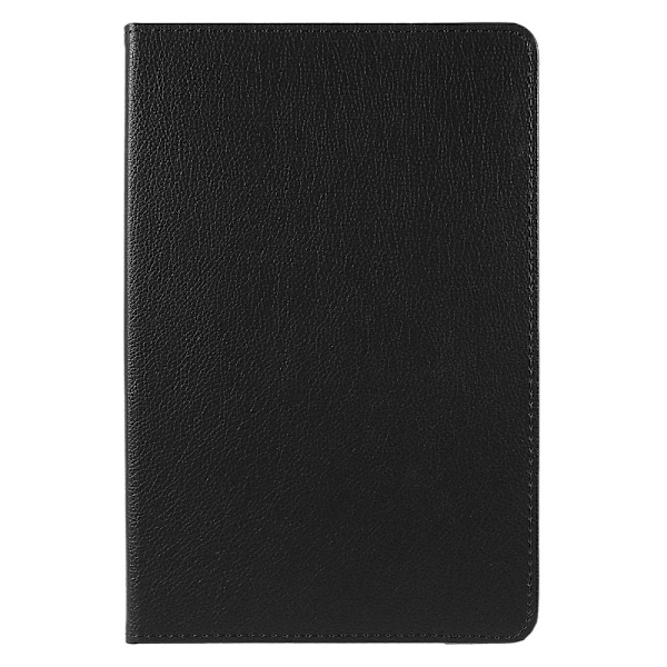 Litchi Taske Roterende Stativ Samsung Galaxy Tab A8 10.5 (2021) Black