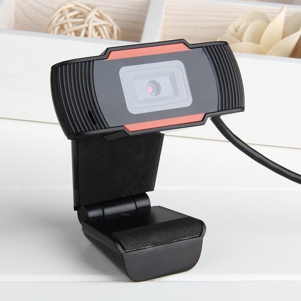 12MP pixlar HD 360 Webcam USB PC Laptop Kamera Svart Svart