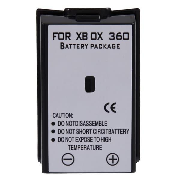 Batteri for Microsoft Xbox 360 3.6V 4800mAh Black
