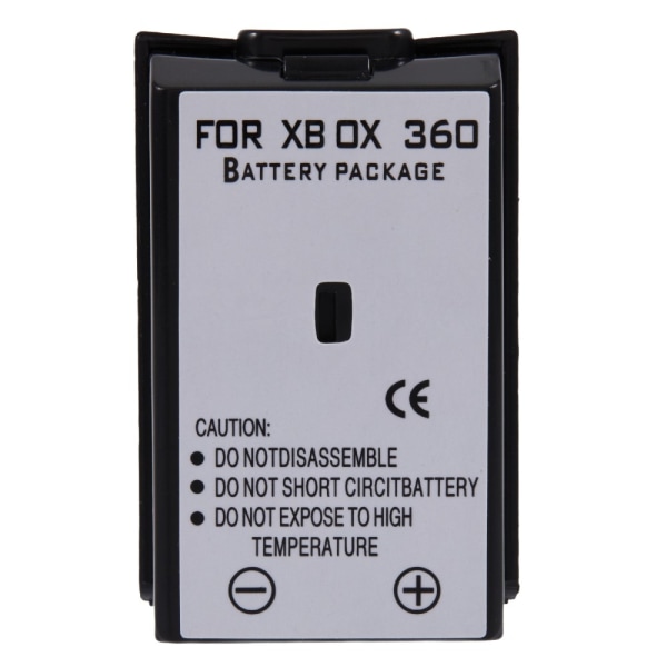 Batteri til Microsoft Xbox 360 3.6V 4800mAh Black