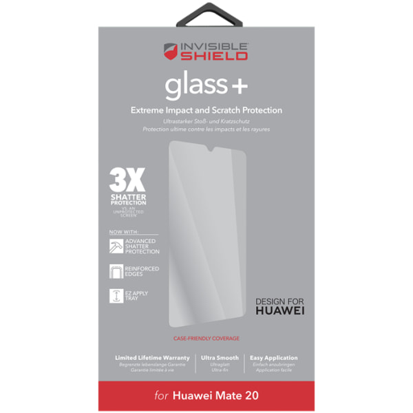 ZAGG InvisibileSHIELD GLASSPLUS Screen - Huawei Mate 20 Transparent
