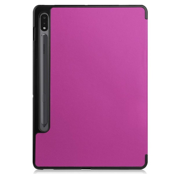 Slim Fit Cover Fodral Till Samsung Galaxy Tab S7 / S8 - Lila Lila