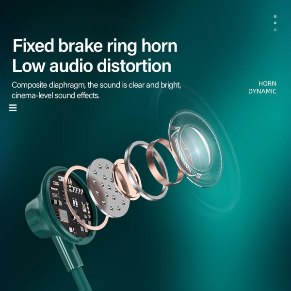 Lenovo SH1 Bluetooth 5.0 Trådlösa hörlurar Svart