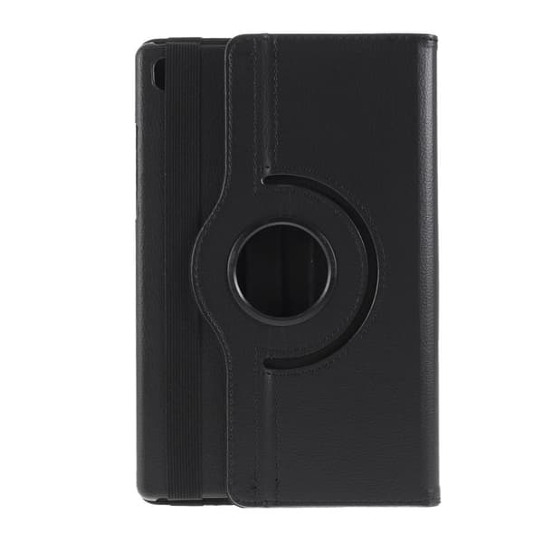 Litchi Suojakuori Rotating Stand Samsung Galaxy Tab A7 10.4 (2020) Black