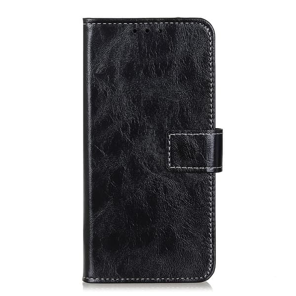 OnePlus 8 Lommebok - cover - Sort Black