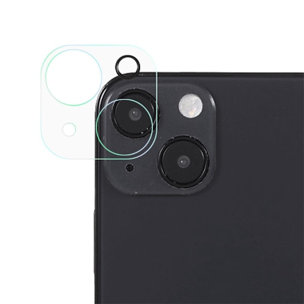 iPhone 13 RURIHAI Full Screen Tempered Glass Camera Lens Protector Transparent