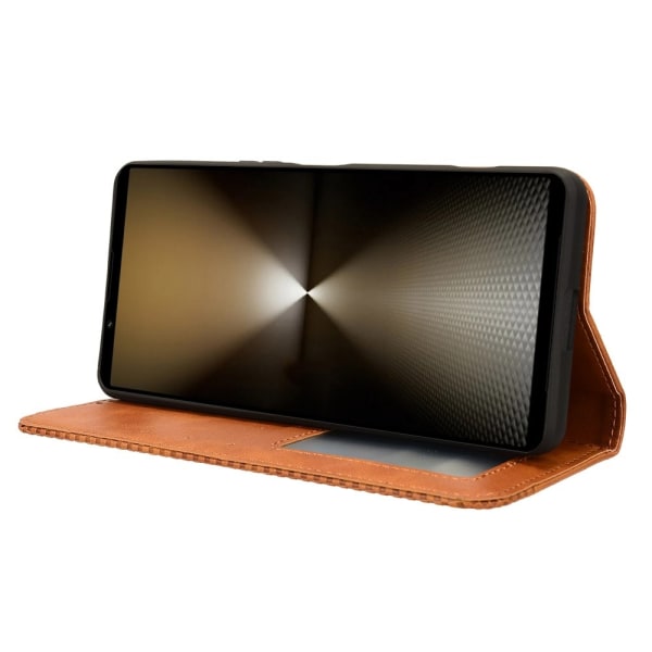 Plånboksfodral till Xperia 1 VI - Brun Brun