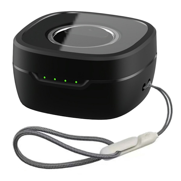 Multifunksjons Smart Ring Helse Tracker Søvn Hjertefrekvens Blod Oksygen Overvåking 18# Black