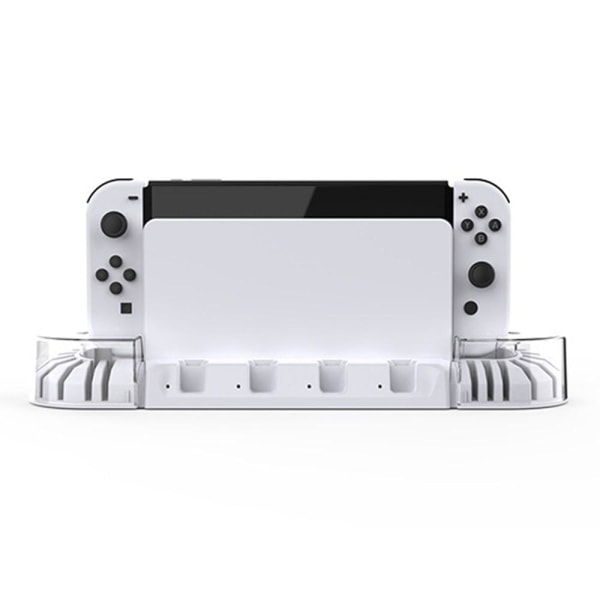 Nintendo Switch/Switch OLED-spilkonsol Håndcontroller Opladnings White