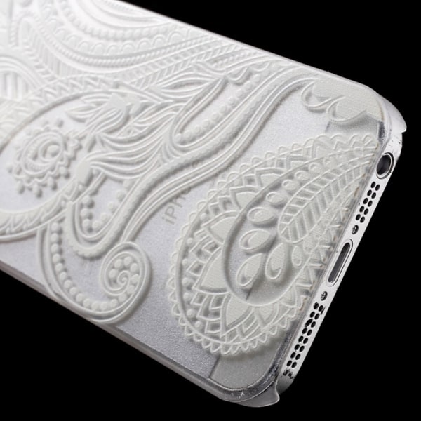 iPhone 5/5s cover Paisley mønster Transparent