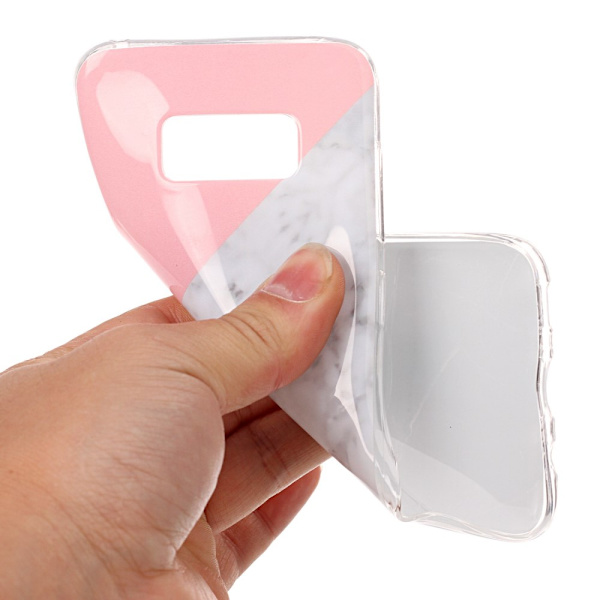 Samsung Galaxy S8 TPU Marmor - Stil M Transparent