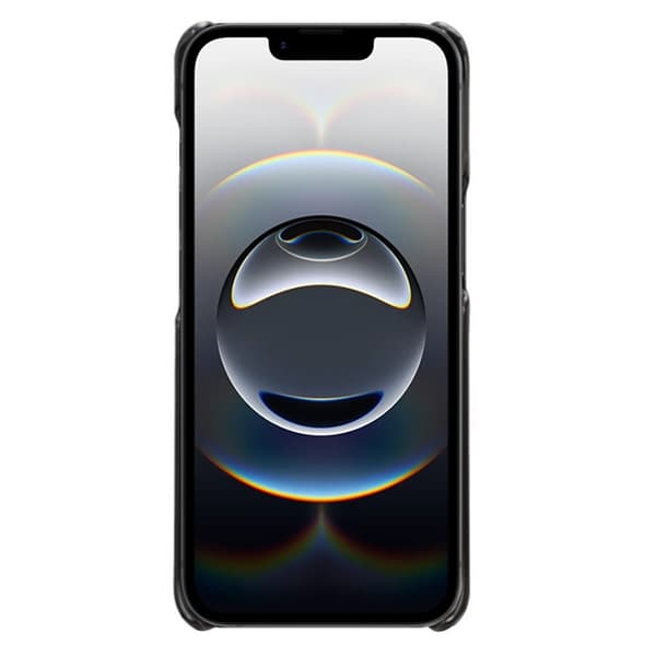 KSQ Kuori korttipaikalla iPhone 17e / 16e Musta Black