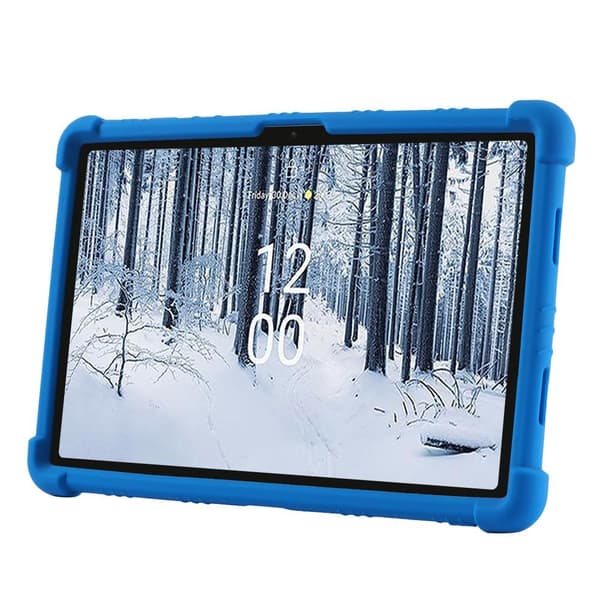 Nokia T21 Soft Silicone Beskyttende Tabletetui Cover - Sort Black