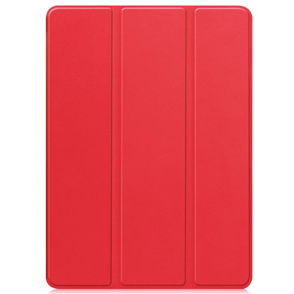 Til OnePlus Pad 2 Tri - fold Stand Wake/Sleep Cover Tabletetui Red