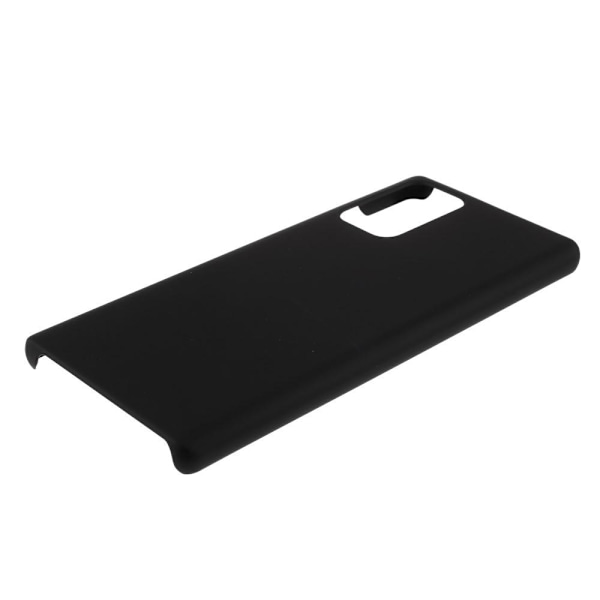 Rubberized Cell Phone Case Samsung Galaxy Note20 - Black Black