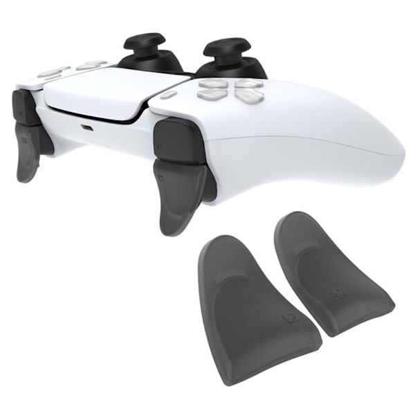 1 par för Sony Playstation 5 Game Controller Trigger Extenders Svart