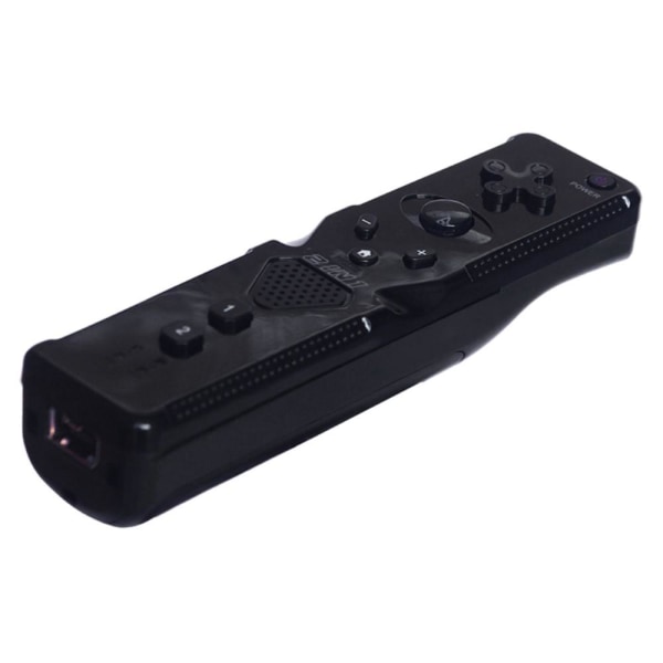 2-i-1 kompatibel med Wii Controller Motion Plus Black Black
