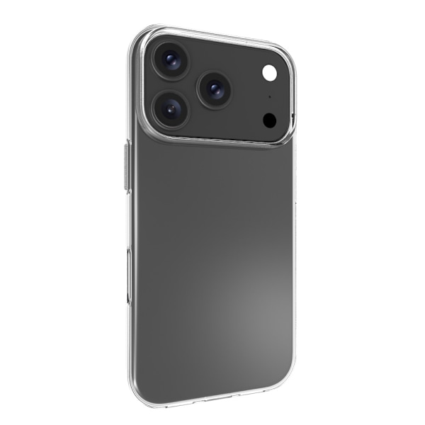 Cover Shell til iPhone 17 Pro Max Stødabsorberende Forstærkede hjørner TPU Transparent