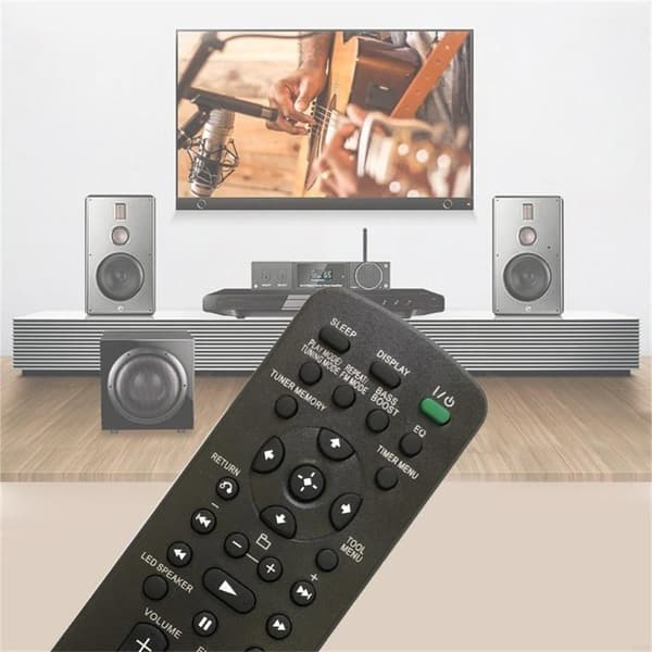 Fjernkontroll utskiftning for RM-AMU137 for Sony Audio System Black