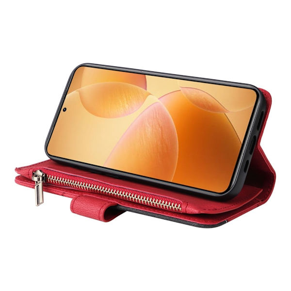 KT Wallet Case til Xiaomi 14T Pro Red