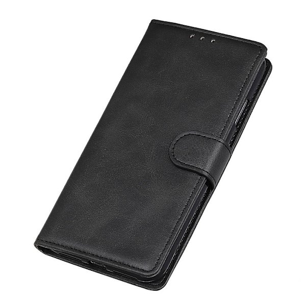 Plånboksfodral Cowhide Texture till Xiaomi 12T / 12T Pro Svart
