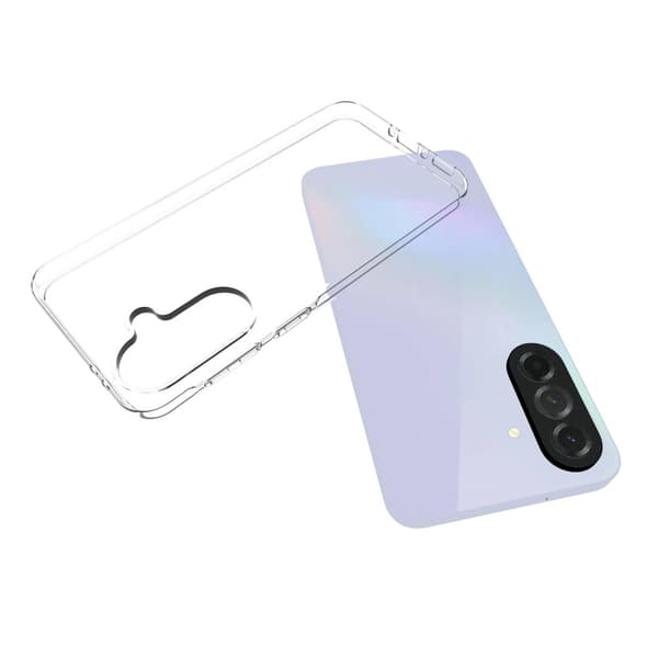 Til Samsung Galaxy A37 5G Gjennomsiktig TPU-deksel Transparent