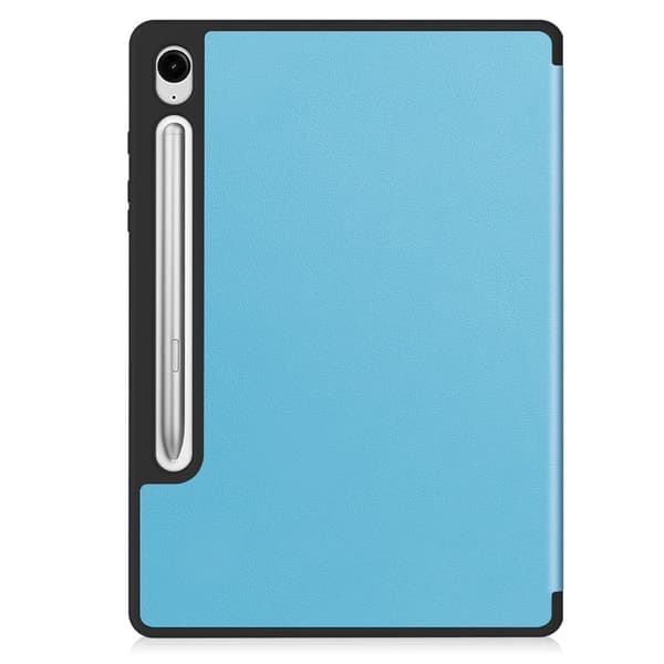 Kolmen taittotelineen älykotelo Samsung Galaxy Tab S10 Lite  -tablettiisi Light blue