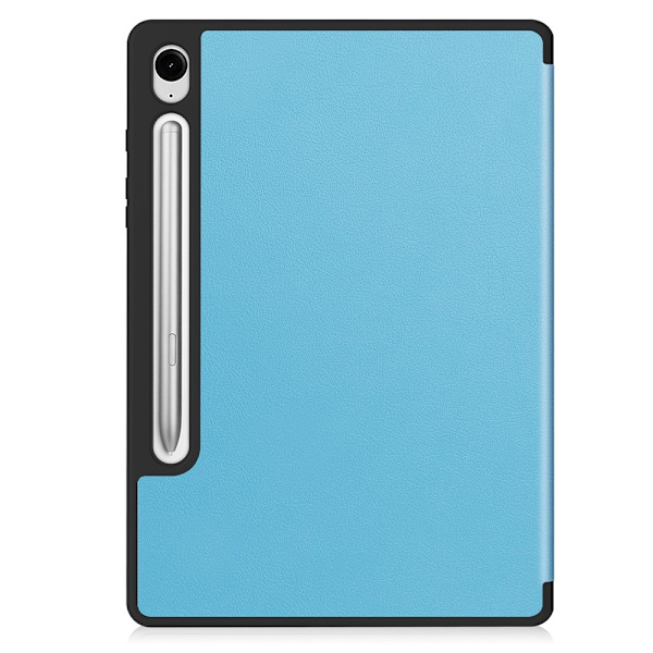 Trifoldet stativ Smart Taske til Samsung Galaxy Tab S10 Lite Light blue