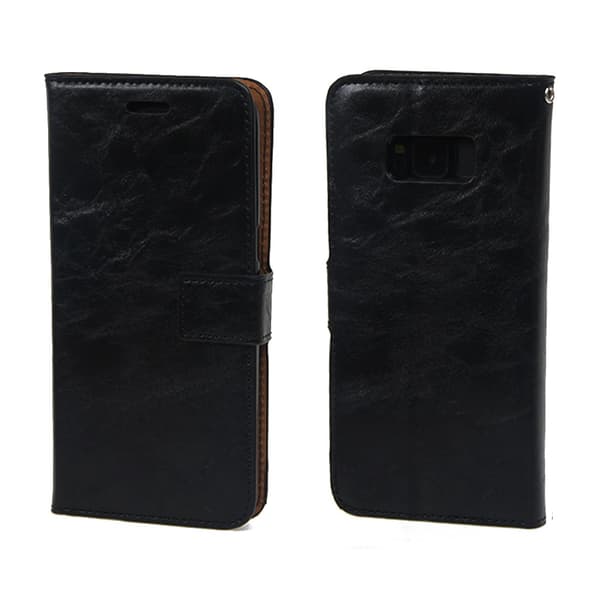 Samsung Galaxy S8 - 2 i 1 Lommebok - cover/Cover - Sort Black