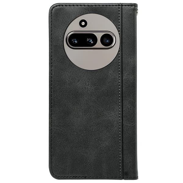 Til Nothing Phone (3a) Etui med skjult magnetlukning - Sort Black