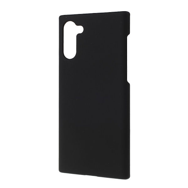 Rubberized PC Hard Casing for Samsung Galaxy Note 10 - Black Black