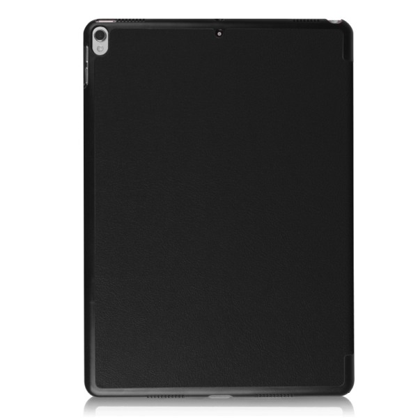 For iPad Pro 10.5 / Air 10.5 (2019) Tri-fold Stand Case Cover - Black Black