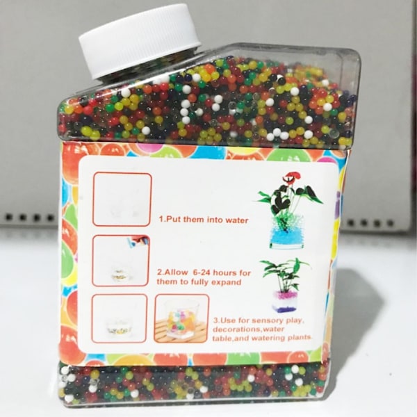 260g Vatten Pärlor / VattenKristaller / Water beads multifärg