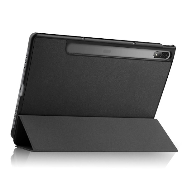 Tri-fold Fodral till Lenovo Tab P12 Pro - Svart Svart