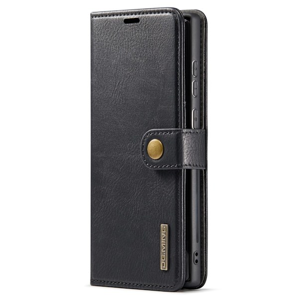 DG.MING Samsung Galaxy S24 Ultra irrotettava 2-in-1-lompakkokuori Black