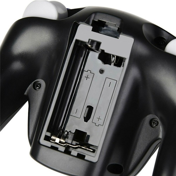 Kompatibel med Nintendo Gamecube trådlös Gamepad Turbo Vibration Game Controller Svart