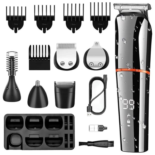 UFREE U-860 multifunksjons hårklipper barbermaskin nesetrimmer Black