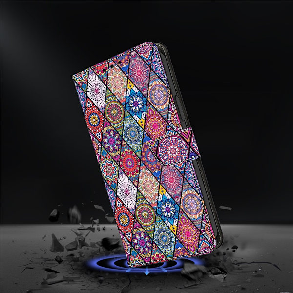 For Google Pixel 10 Pro XL Wallet Case Pattern Printing PU Leather Flip Stand Phone Cover Multicolor