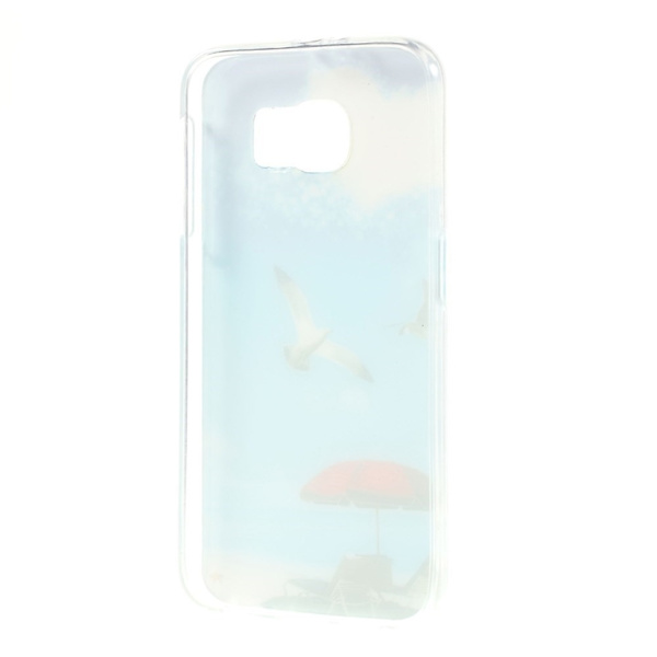 TPU Skal Samsung Galaxy S6 - Summer Beach Scene