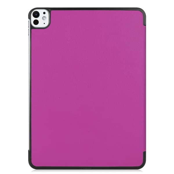 Til iPad Pro 11 (2024) Etui Tre - fold Stativ Tablet Cover - Lilla Purple