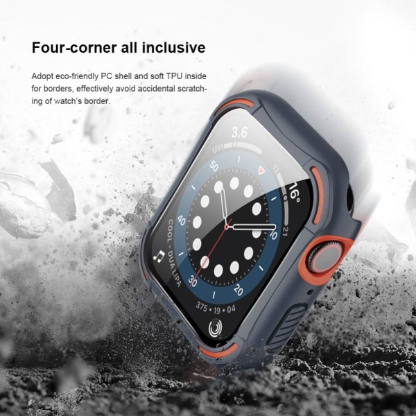 Nillkin Apple Watch Series 6/5/4/SE 40mm Full Coverage skydd grå