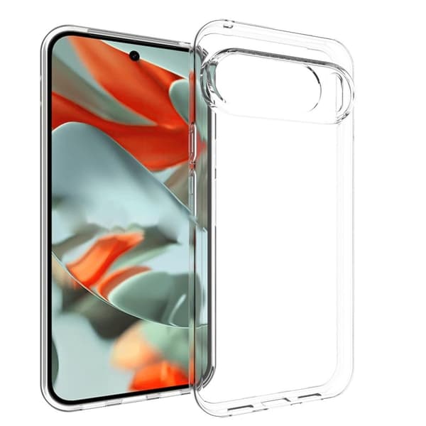 Google Pixel 10 Pro XL Kotelo  TPU-puhelinsuojus Transparent