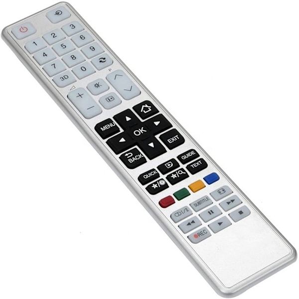 Fjernkontrollerstatning for CT-8040 For Toshiba TV Silver
