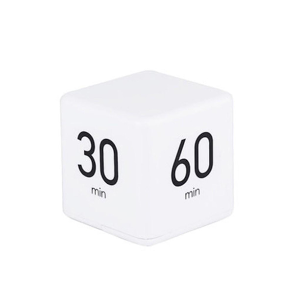 Timer Klokke Digital Timer Nedtellingsalarm 15 - 20 - 30 - 60 minutter White