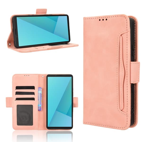 Wallet case Case Cover for Sony Xperia 10 VII - Pink Pink